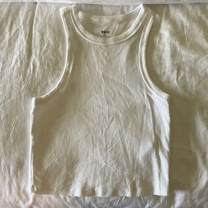 Popular Maeve cropped racer back tank!